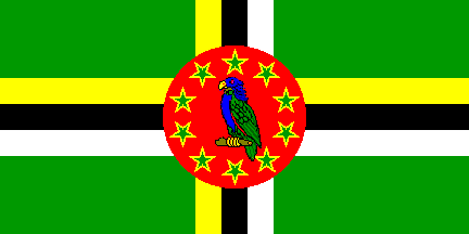 Национальный флаг, Содружество Доминики
