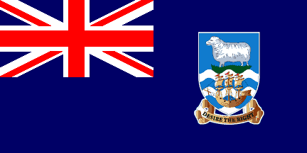 Национальный флаг, Фолклендские (Мальвинские) острова