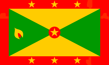 Национальный флаг, Гренада