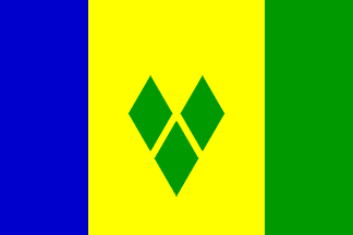 Национальный флаг, Сент-Винсент и Гренадины