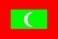 Национальный флаг, Мальдивы