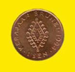 1 sen 0.01