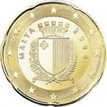 20 cents (other side, country Malta) 0.2