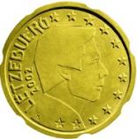 20 cents (other side, country Luxemburg) 0.2