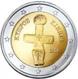 2 euro (other side, country Cyprus) 2