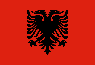 Национальный флаг, Албания