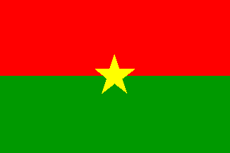 Национальный флаг, Буркина-Фасо