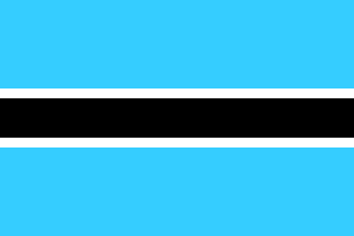 Национальный флаг, Ботсвана