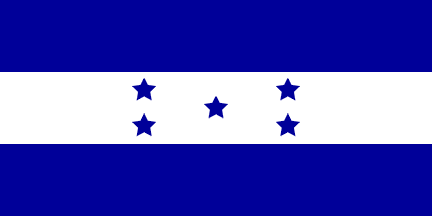 Национальный флаг, Гондурас