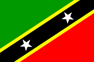 Национальный флаг, Сент-Китс и Невис