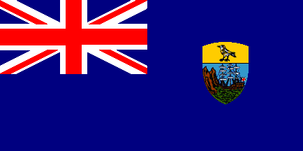 Национальный флаг, Острова Святой Елены